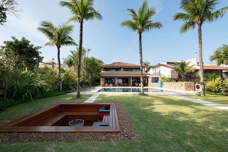 Casa Sofisticada - Pé na areia, Barra do Una - SPcs479