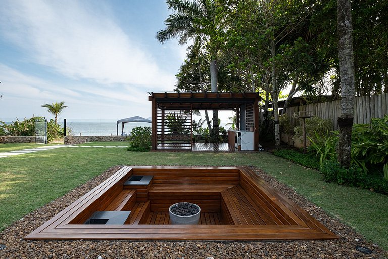 Casa Sofisticada - Pé na areia, Barra do Una - SPcs479