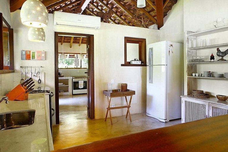 Linda Vista Mar - Bem Decorada e Aconchegante - 3 Suítes | B