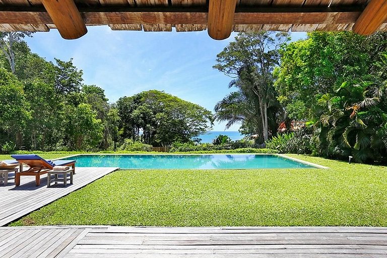 Linda Vista Mar - Bem Decorada e Aconchegante - 3 Suítes | B