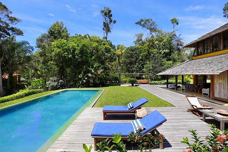 Linda Vista Mar - Bem Decorada e Aconchegante - 3 Suítes | B