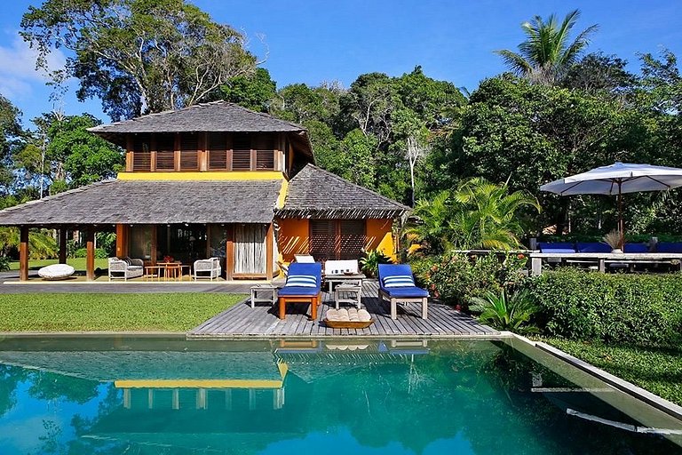 Linda Vista Mar - Bem Decorada e Aconchegante - 3 Suítes | B