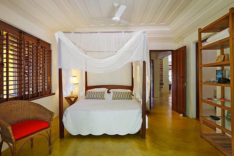 Linda Vista Mar - Bem Decorada e Aconchegante - 3 Suítes | B