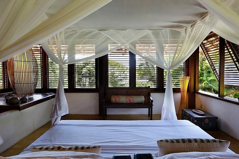 Linda Vista Mar - Bem Decorada e Aconchegante - 3 Suítes | B