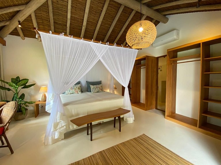 Linda Vista Mar - Bem Decorada e Aconchegante - 3 Suítes | B