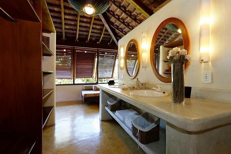 Linda Vista Mar - Bem Decorada e Aconchegante - 3 Suítes | B