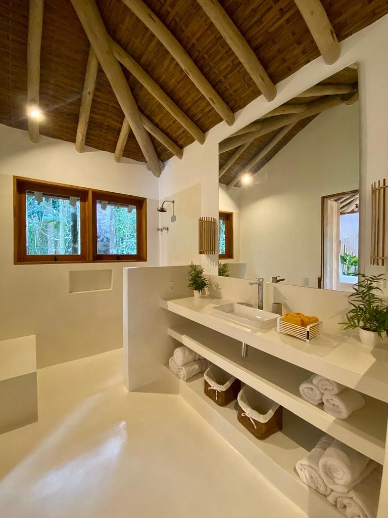 Linda Vista Mar - Bem Decorada e Aconchegante - 3 Suítes | B