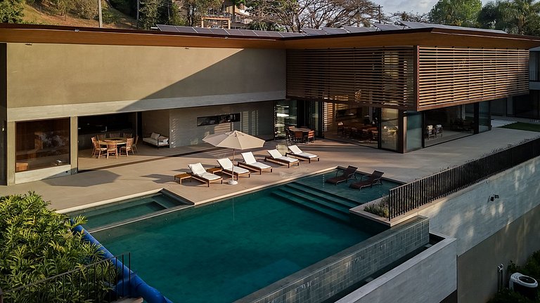 Arquitetura Moderna - Casa em Ibiúna - SPcs482