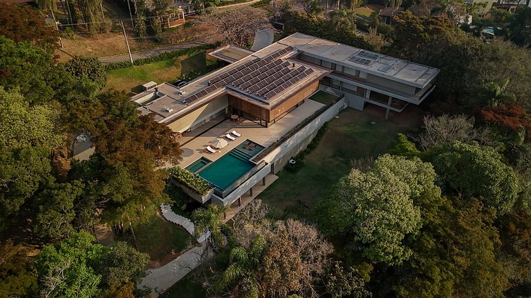 Arquitetura Moderna - Casa em Ibiúna - SPcs482