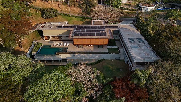 Arquitetura Moderna - Casa em Ibiúna - SPcs482
