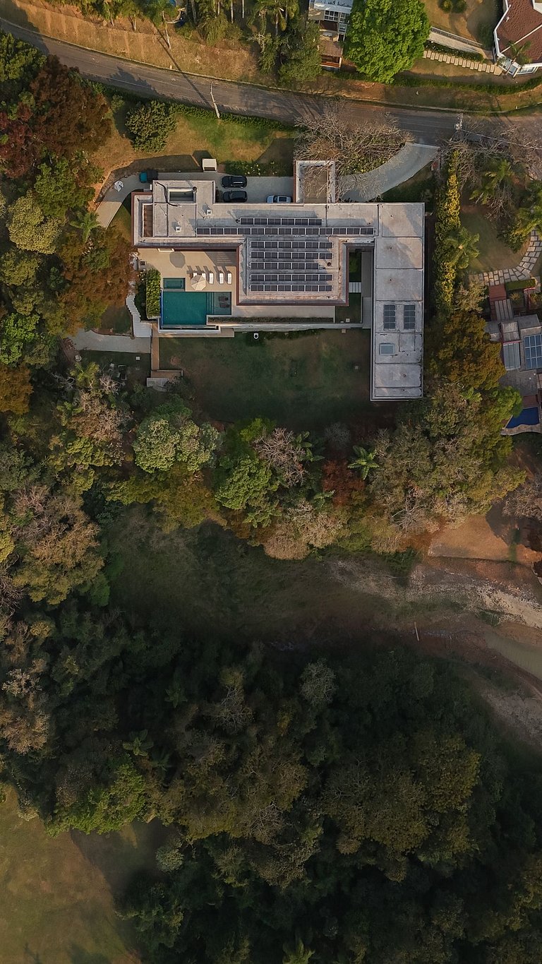 Arquitetura Moderna - Casa em Ibiúna - SPcs482