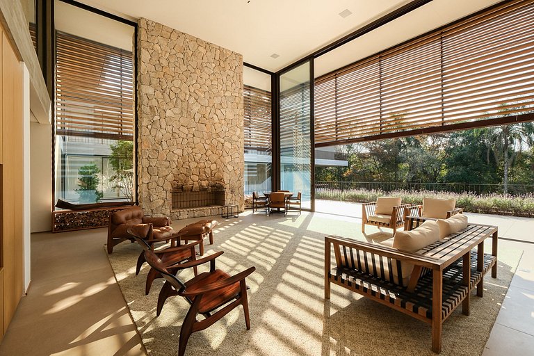 Arquitetura Moderna - Casa em Ibiúna - SPcs482