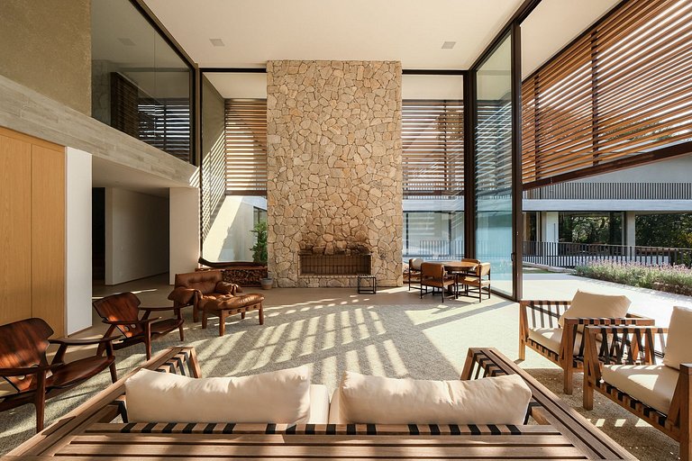 Arquitetura Moderna - Casa em Ibiúna - SPcs482