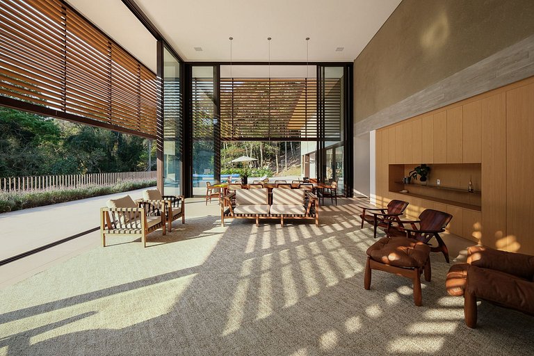 Arquitetura Moderna - Casa em Ibiúna - SPcs482