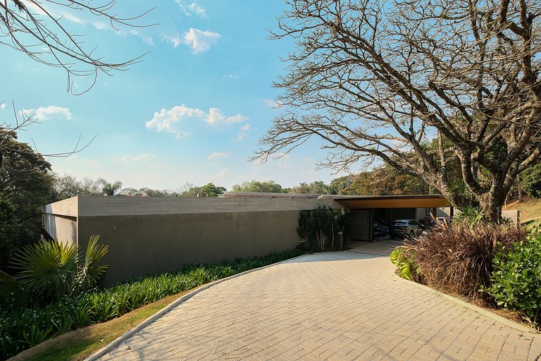 Arquitetura Moderna - Casa em Ibiúna - SPcs482