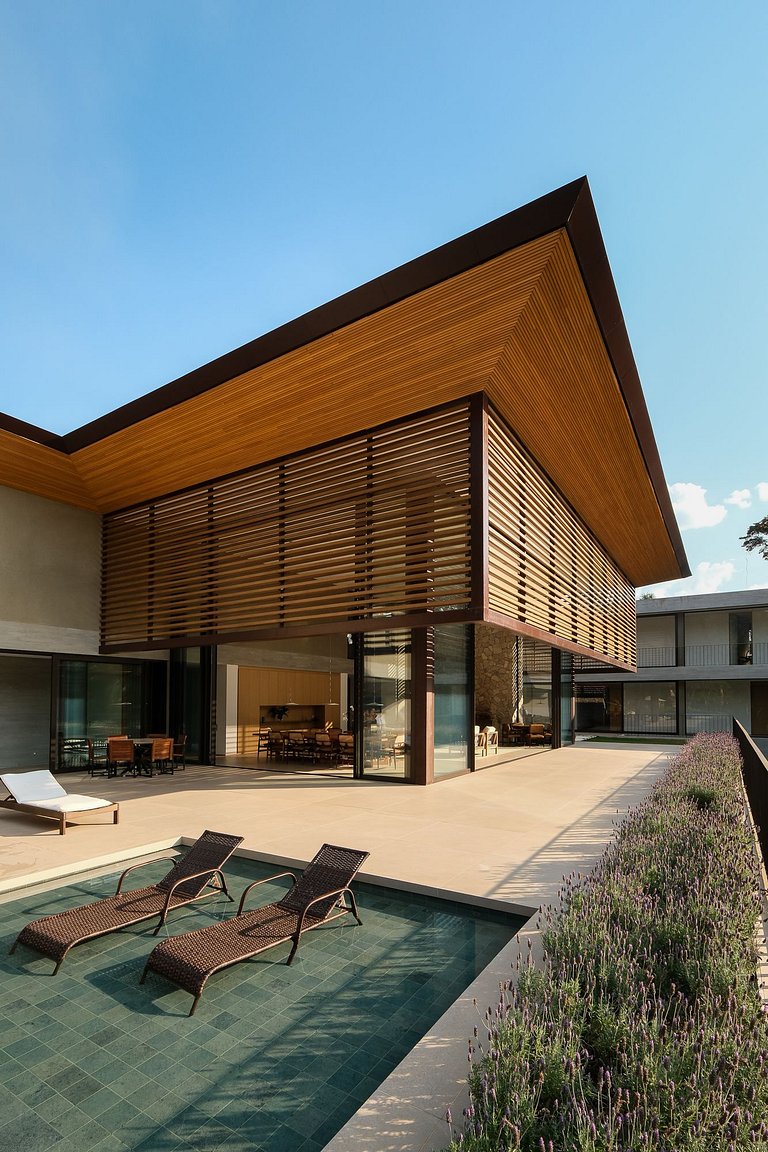 Arquitetura Moderna - Casa em Ibiúna - SPcs482