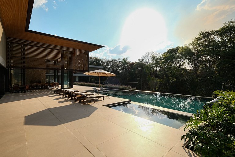 Arquitetura Moderna - Casa em Ibiúna - SPcs482