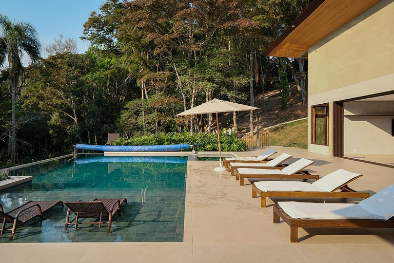 Arquitetura Moderna - Casa em Ibiúna - SPcs482