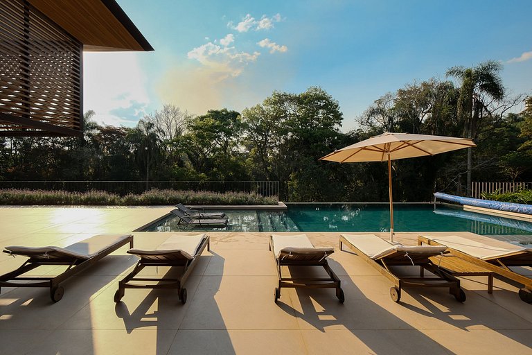 Arquitetura Moderna - Casa em Ibiúna - SPcs482