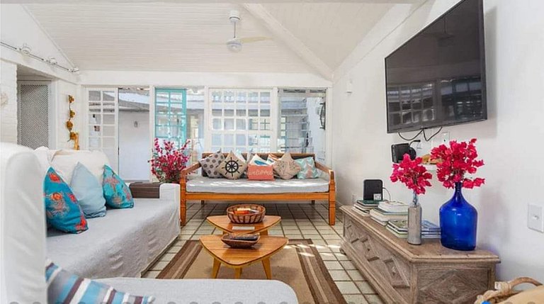 Casa pé na areia - Geribá - RJcs64