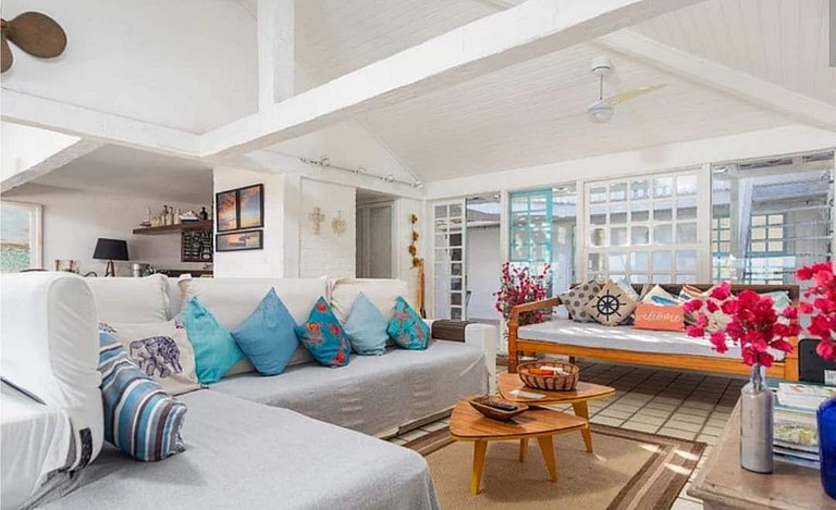 Casa pé na areia - Geribá - RJcs64