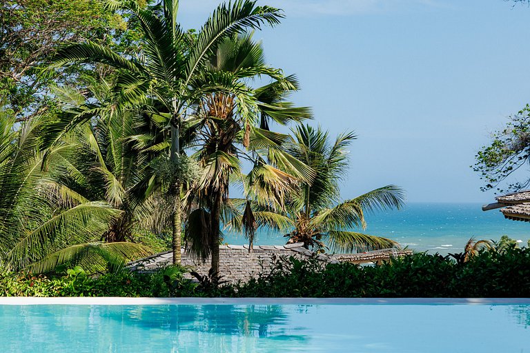 Linda Vista Mar - Bem Decorada e Aconchegante - 5 Suítes | B