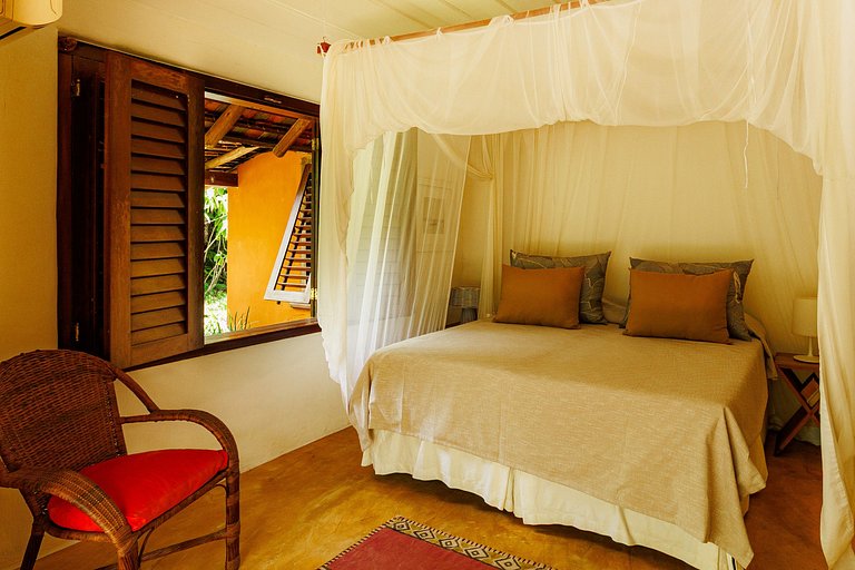 Linda Vista Mar - Bem Decorada e Aconchegante - 5 Suítes | B