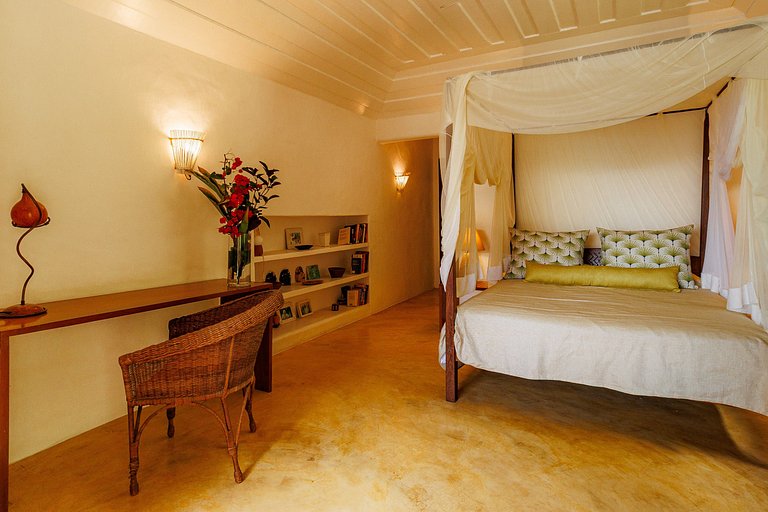 Linda Vista Mar - Bem Decorada e Aconchegante - 5 Suítes | B