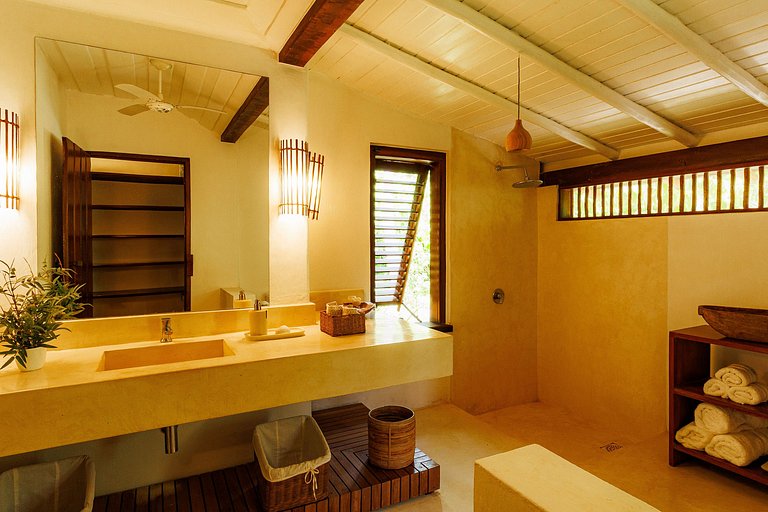 Linda Vista Mar - Bem Decorada e Aconchegante - 5 Suítes | B