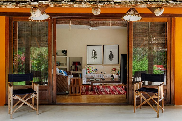 Linda Vista Mar - Bem Decorada e Aconchegante - 5 Suítes | B