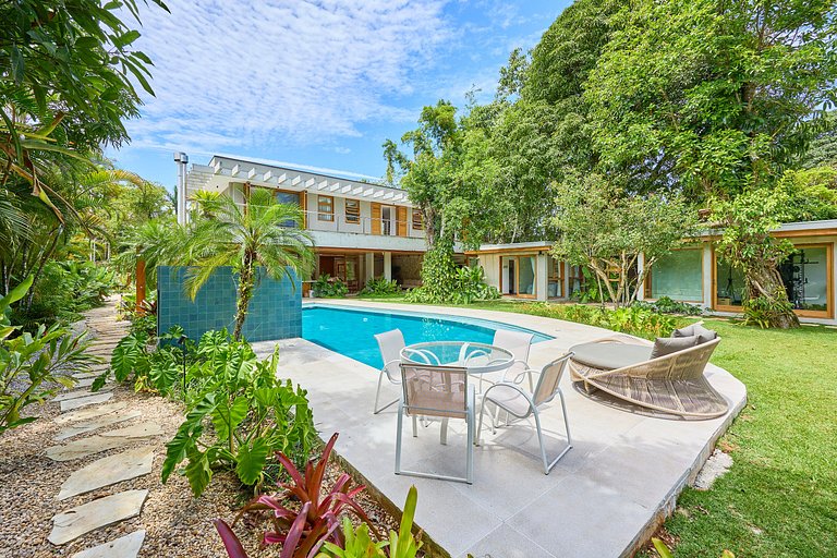 Casa Espetacular - Praia de Itamambuca Ubatuba - SPcs489