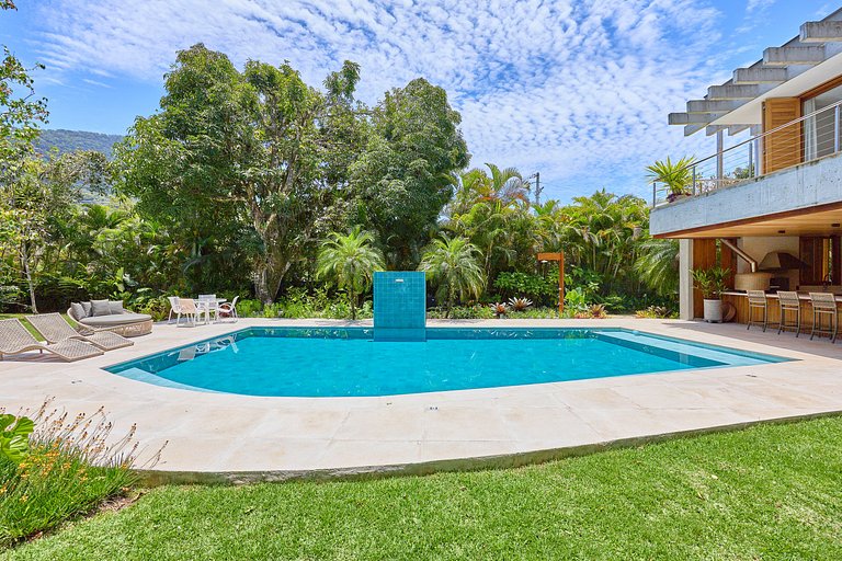 Casa Espetacular - Praia de Itamambuca Ubatuba - SPcs489