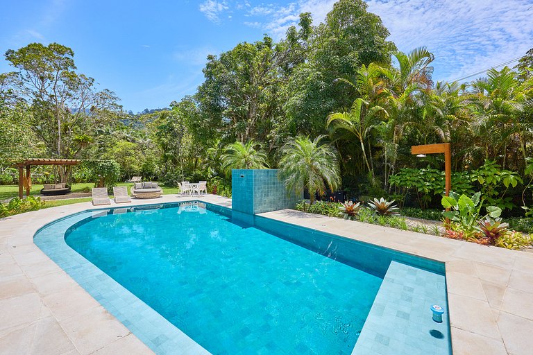 Casa Espetacular - Praia de Itamambuca Ubatuba - SPcs489