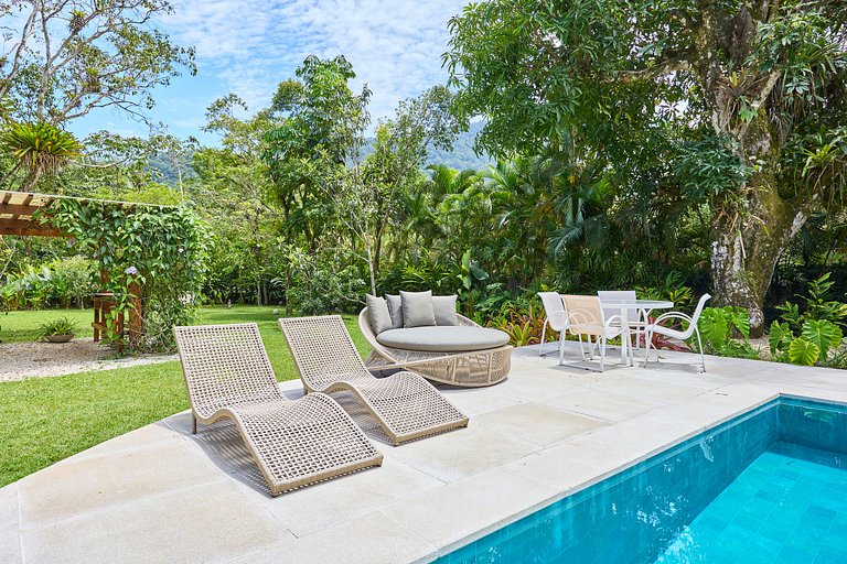 Casa Espetacular - Praia de Itamambuca Ubatuba - SPcs489