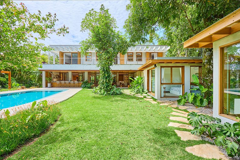 Casa Espetacular - Praia de Itamambuca Ubatuba - SPcs489