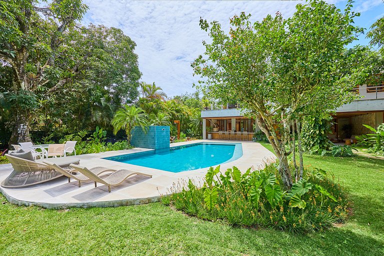 Casa Espetacular - Praia de Itamambuca Ubatuba - SPcs489