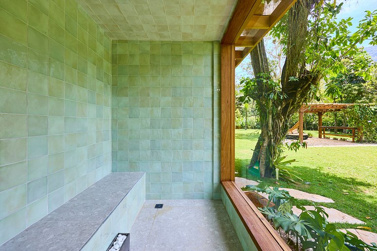 Casa Espetacular - Praia de Itamambuca Ubatuba - SPcs489