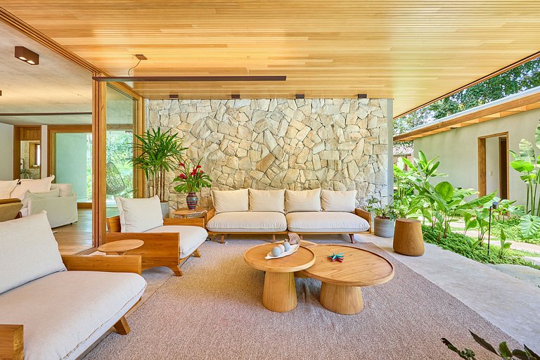 Casa Espetacular - Praia de Itamambuca Ubatuba - SPcs489