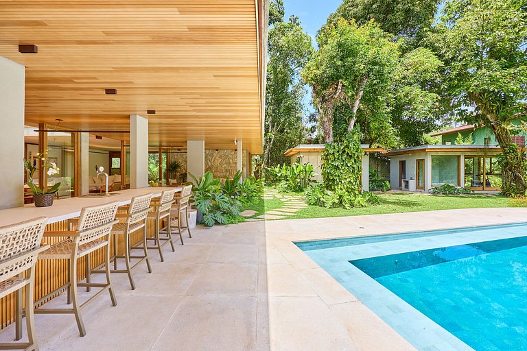 Casa Espetacular - Praia de Itamambuca Ubatuba - SPcs489