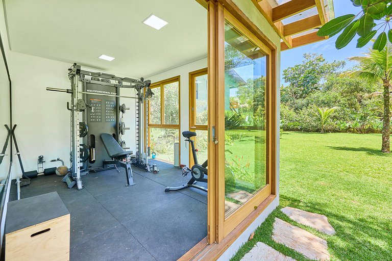 Casa Espetacular - Praia de Itamambuca Ubatuba - SPcs489
