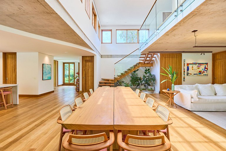 Casa Espetacular - Praia de Itamambuca Ubatuba - SPcs489
