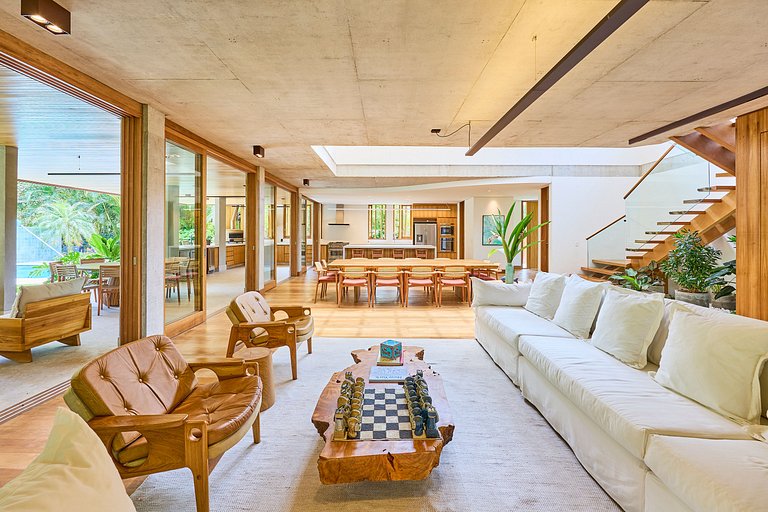 Casa Espetacular - Praia de Itamambuca Ubatuba - SPcs489