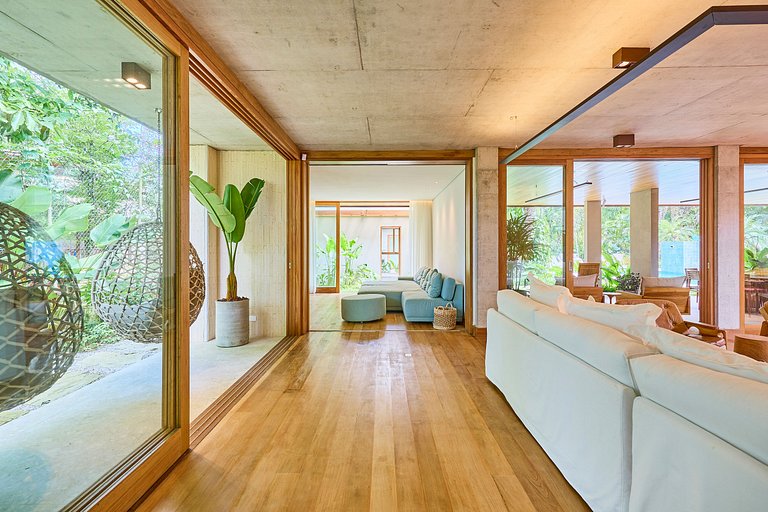 Casa Espetacular - Praia de Itamambuca Ubatuba - SPcs489
