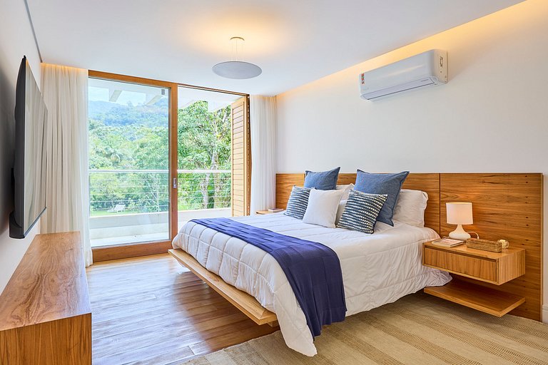 Casa Espetacular - Praia de Itamambuca Ubatuba - SPcs489