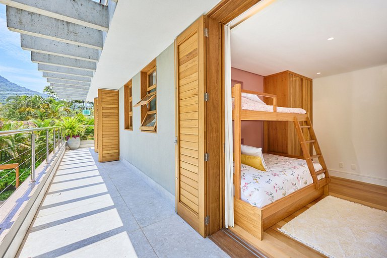 Casa Espetacular - Praia de Itamambuca Ubatuba - SPcs489