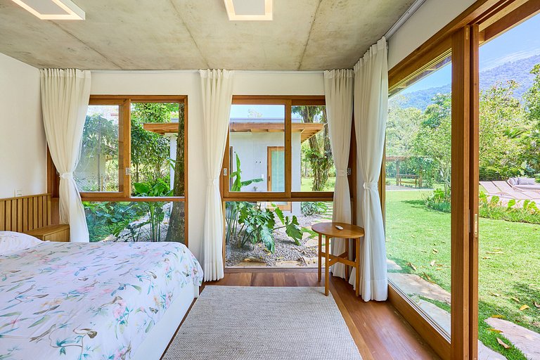 Casa Espetacular - Praia de Itamambuca Ubatuba - SPcs489