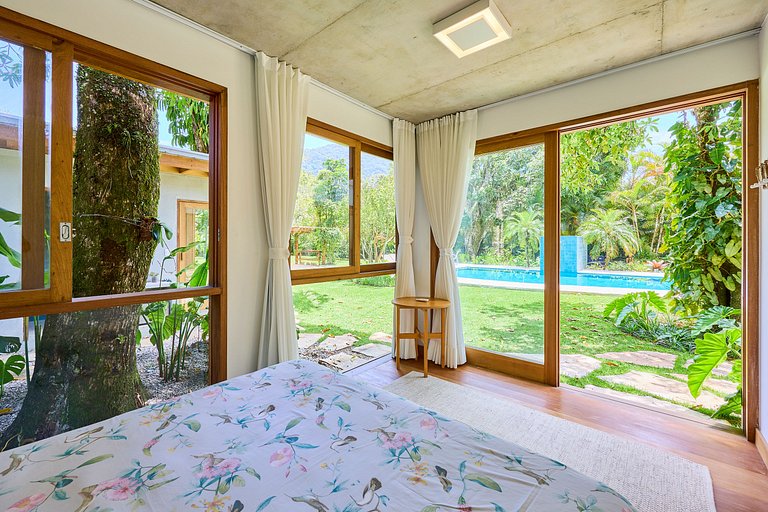 Casa Espetacular - Praia de Itamambuca Ubatuba - SPcs489