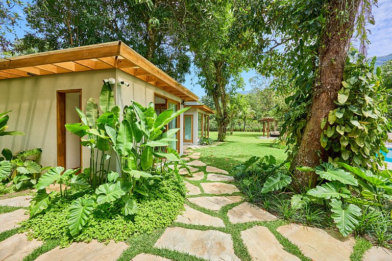 Casa Espetacular - Praia de Itamambuca Ubatuba - SPcs489