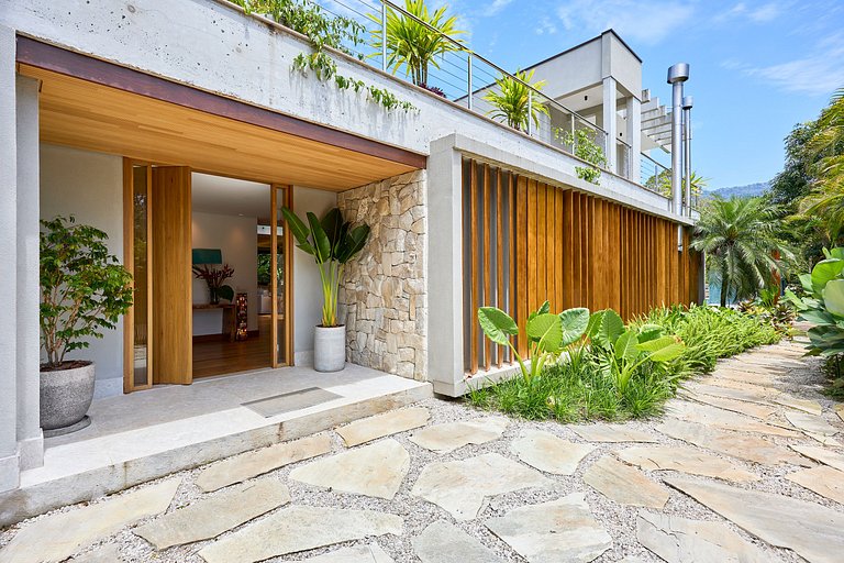 Casa Espetacular - Praia de Itamambuca Ubatuba - SPcs489