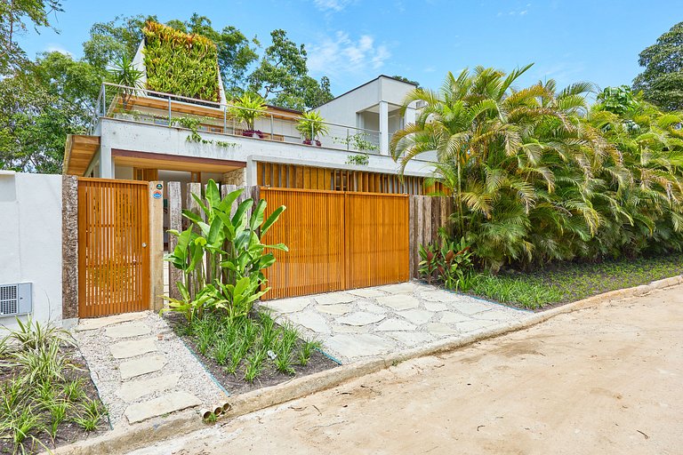 Casa Espetacular - Praia de Itamambuca Ubatuba - SPcs489